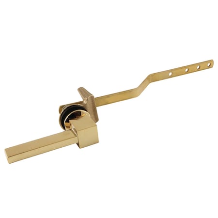 Kingston Brass KTCL12 Front Mount Toilet Tank Lever, Polished Brass KTCL12